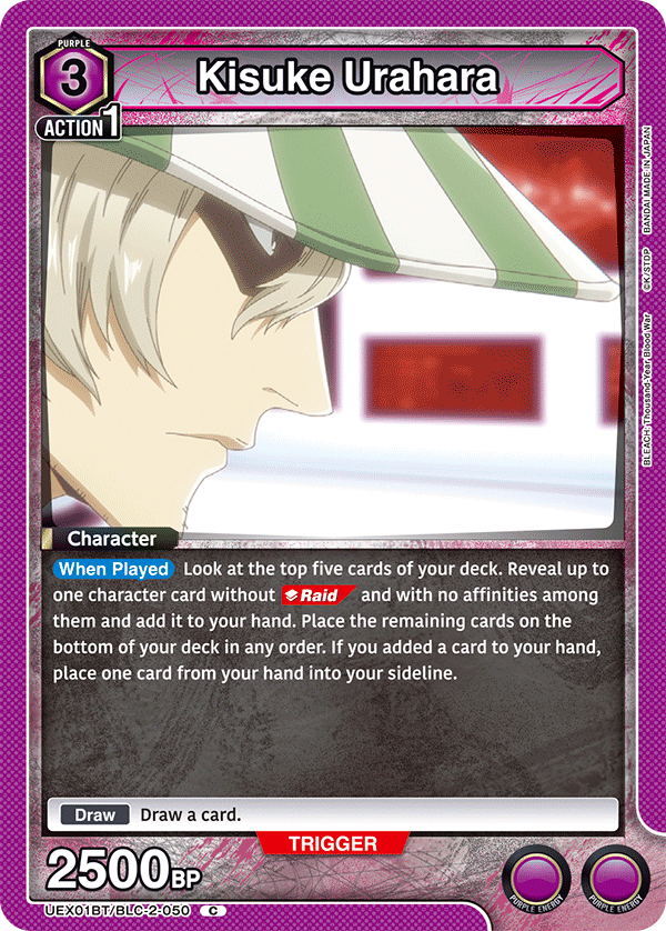 Kisuke Urahara, UEX01BT: BLEACH: Thousand-Year Blood War Vol.2 · UEX01BT/BLC-2-050