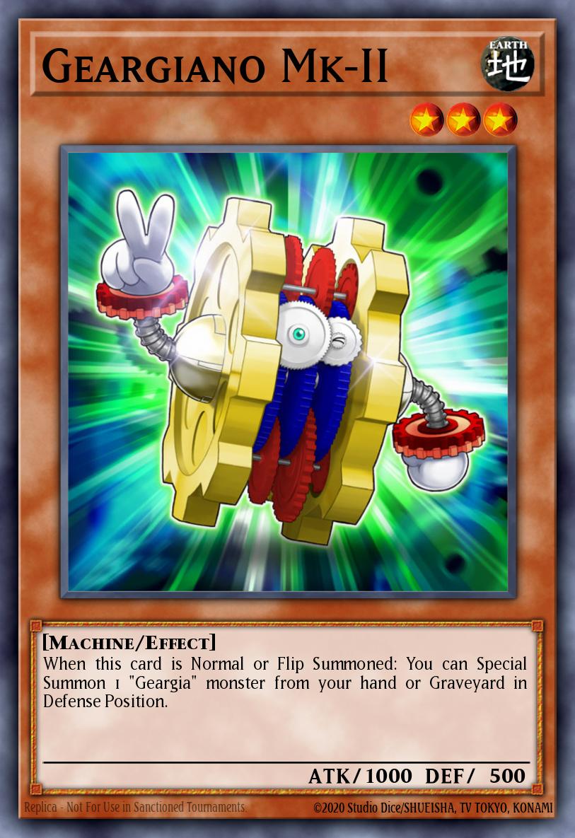 Geargiano Mk-II, Duelist League 18 participation cards · DL18-EN007