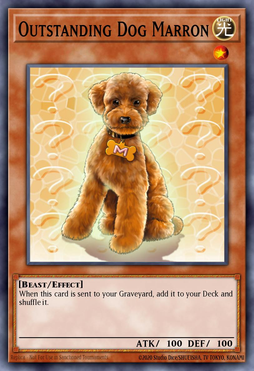 Outstanding Dog Marron, OTS Tournament Pack 17 · OP17-PT014