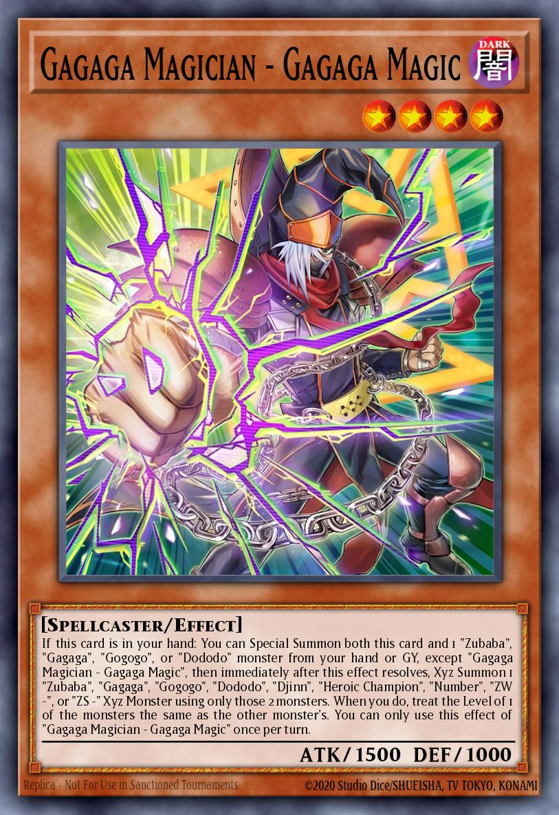 Gagaga Magician - Gagaga Magic, Magnificent Monsters · MAMO-EN011