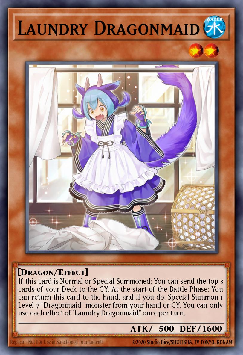 Laundry Dragonmaid, Rarity Collection 5 · RA05-EN095