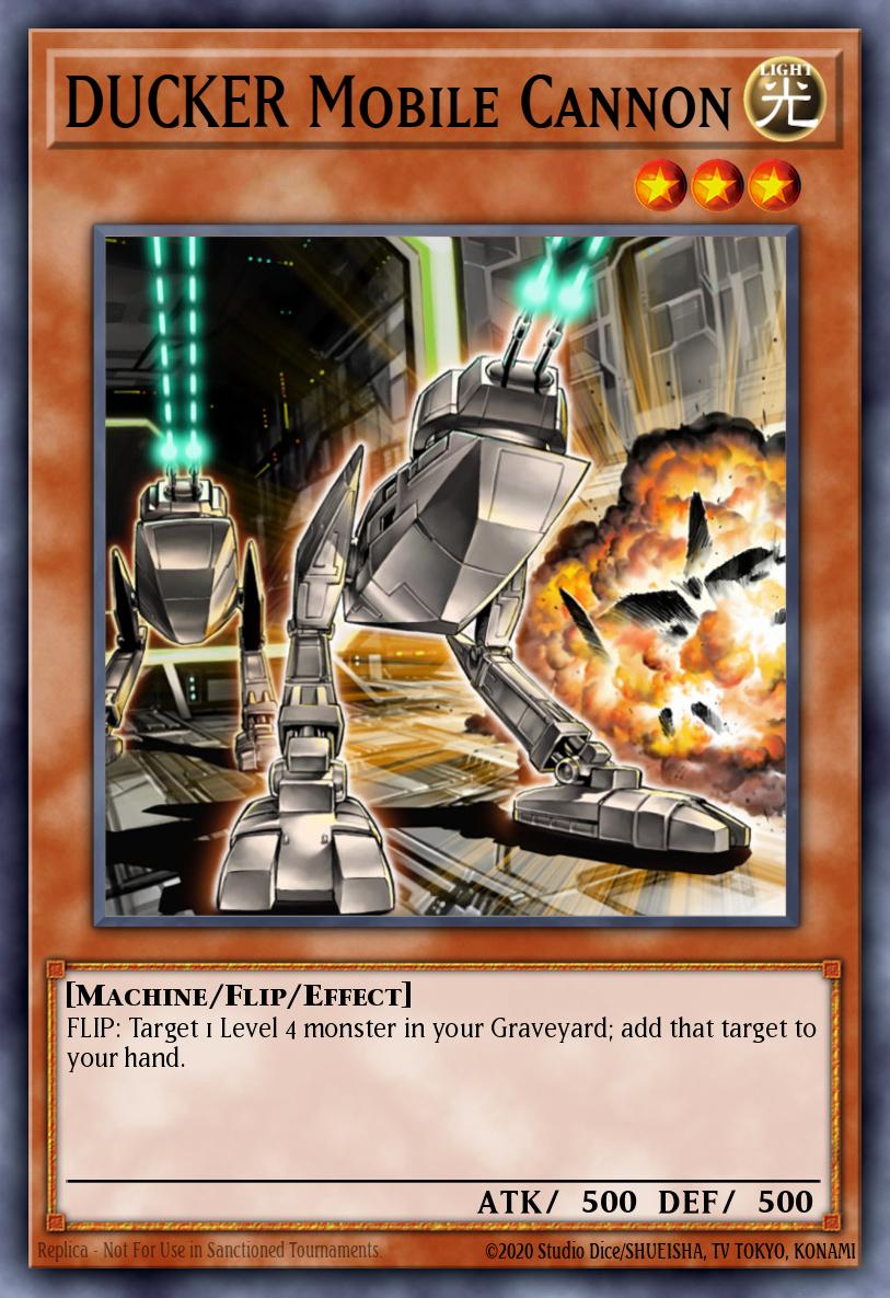 DUCKER Mobile Cannon, 2-Player Starter Deck: Yuya & Declan · YS15-ENF10