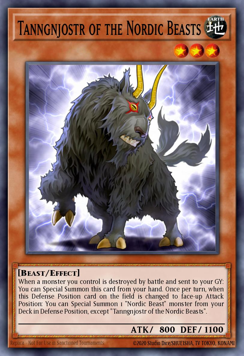 Tanngnjostr of the Nordic Beasts, OTS Tournament Pack 18 · OP18-PT014