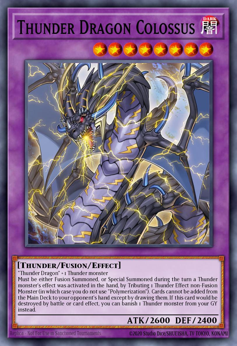 Thunder Dragon Colossus, OTS Tournament Pack 10 · OP10-PT001