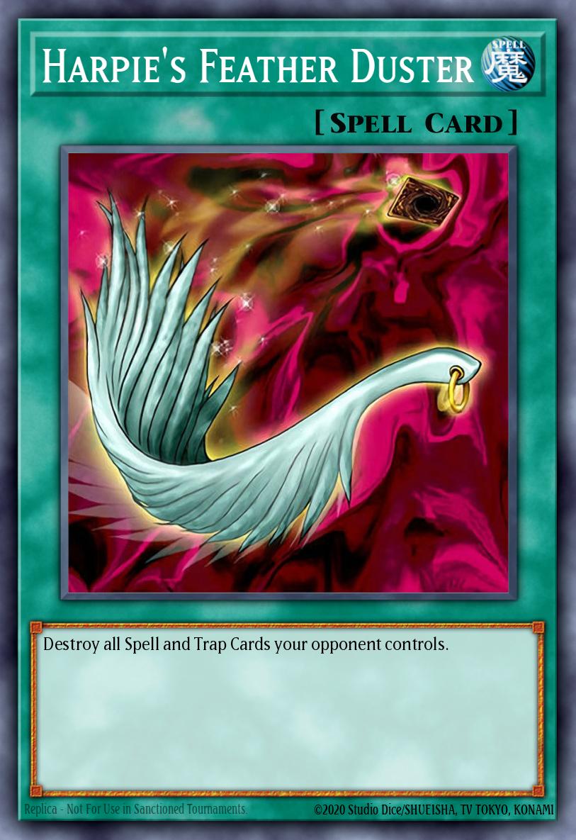 Harpie's Feather Duster, Yu-Gi-Oh! Worldwide Edition: Stairway to the Destined Duel promotional cards · SDD-003
