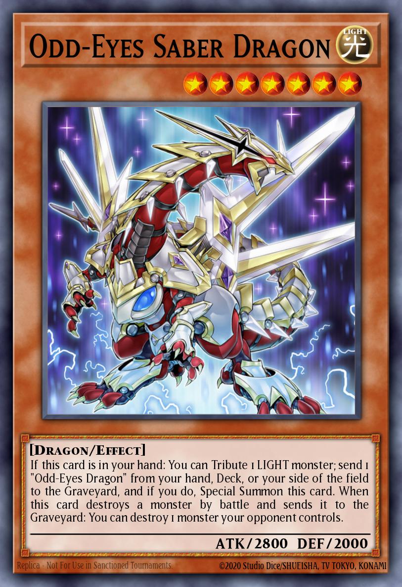 Odd-Eyes Saber Dragon, 2-Player Starter Deck: Yuya & Declan · YS15-ENY00
