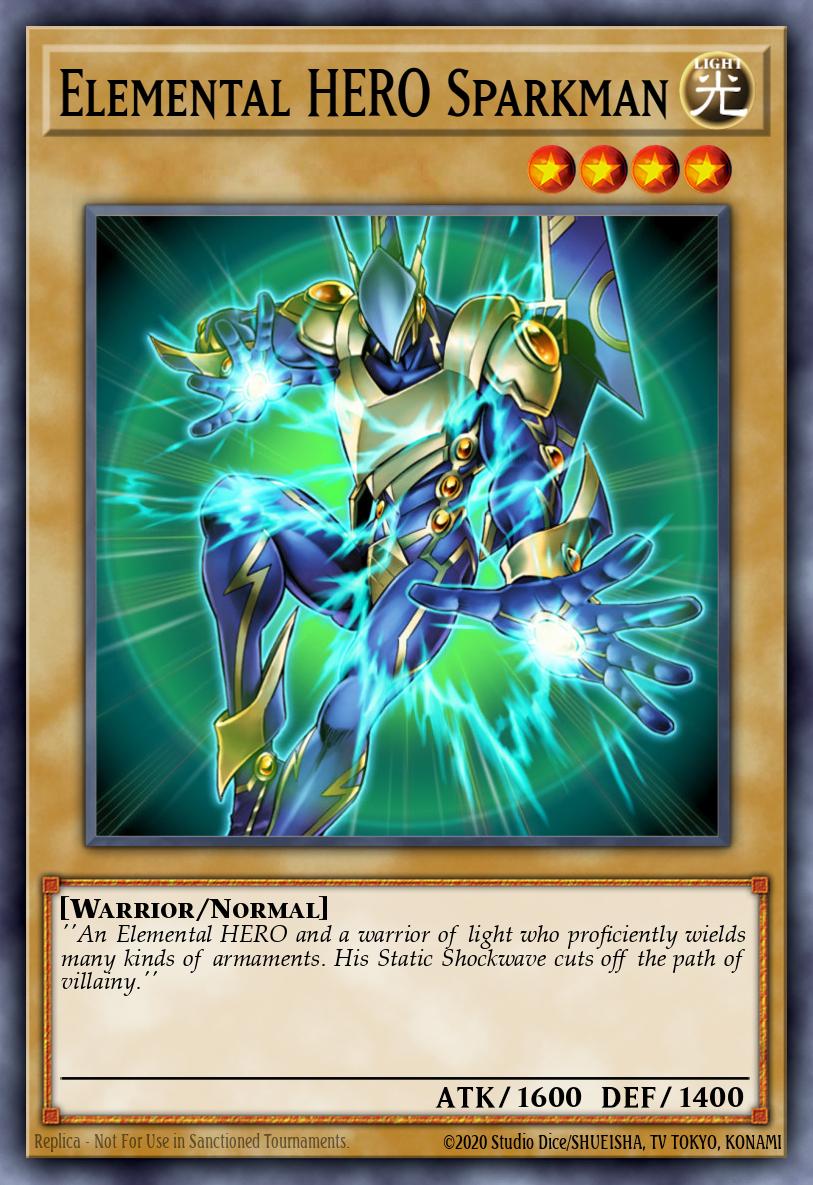 Elemental HERO Sparkman, Legendary Collection 2: The Duel Academy Years Mega Pack · LCGX-EN007