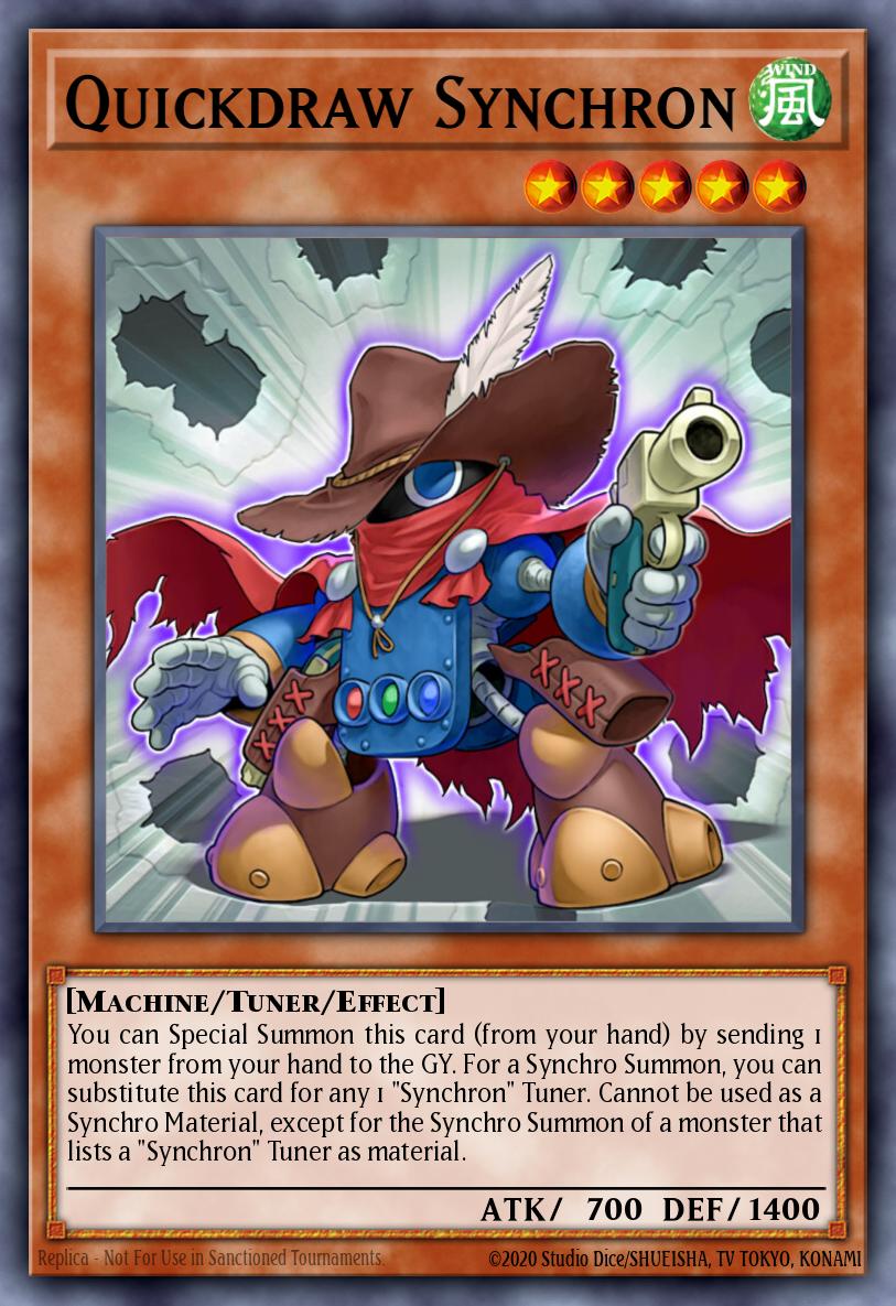 Quickdraw Synchron, Duelist League 17 participation cards · DL17-EN008