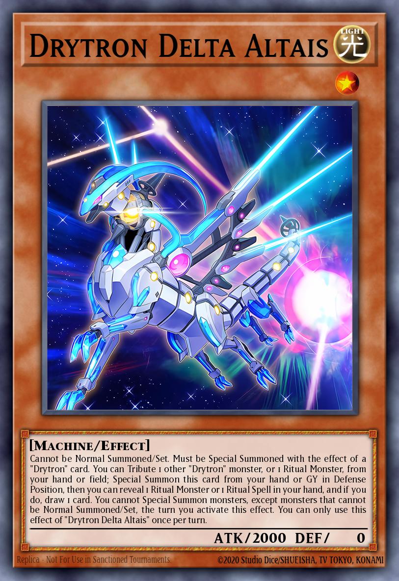 Drytron Delta Altais, OTS Tournament Pack 16 · OP16-PT013