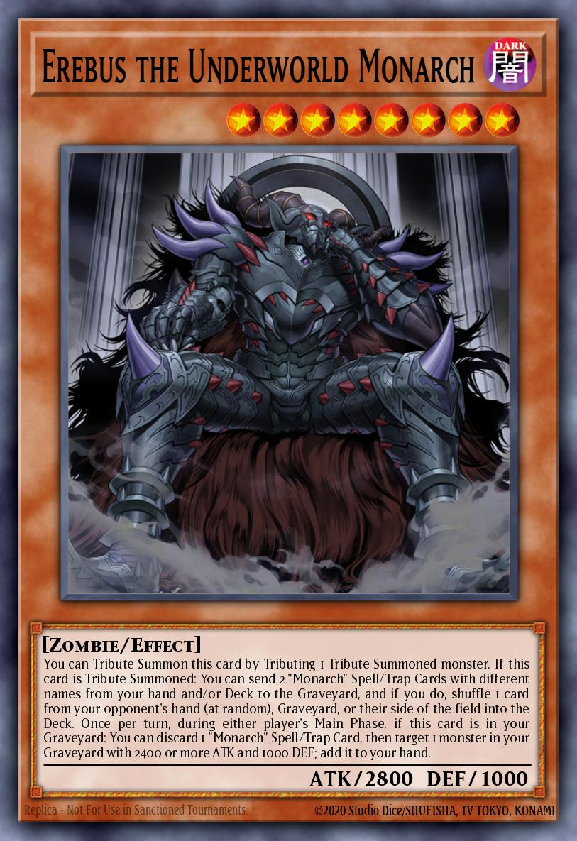 Erebus the Underworld Monarch, Quarter Century Stampede · RA04-EN019