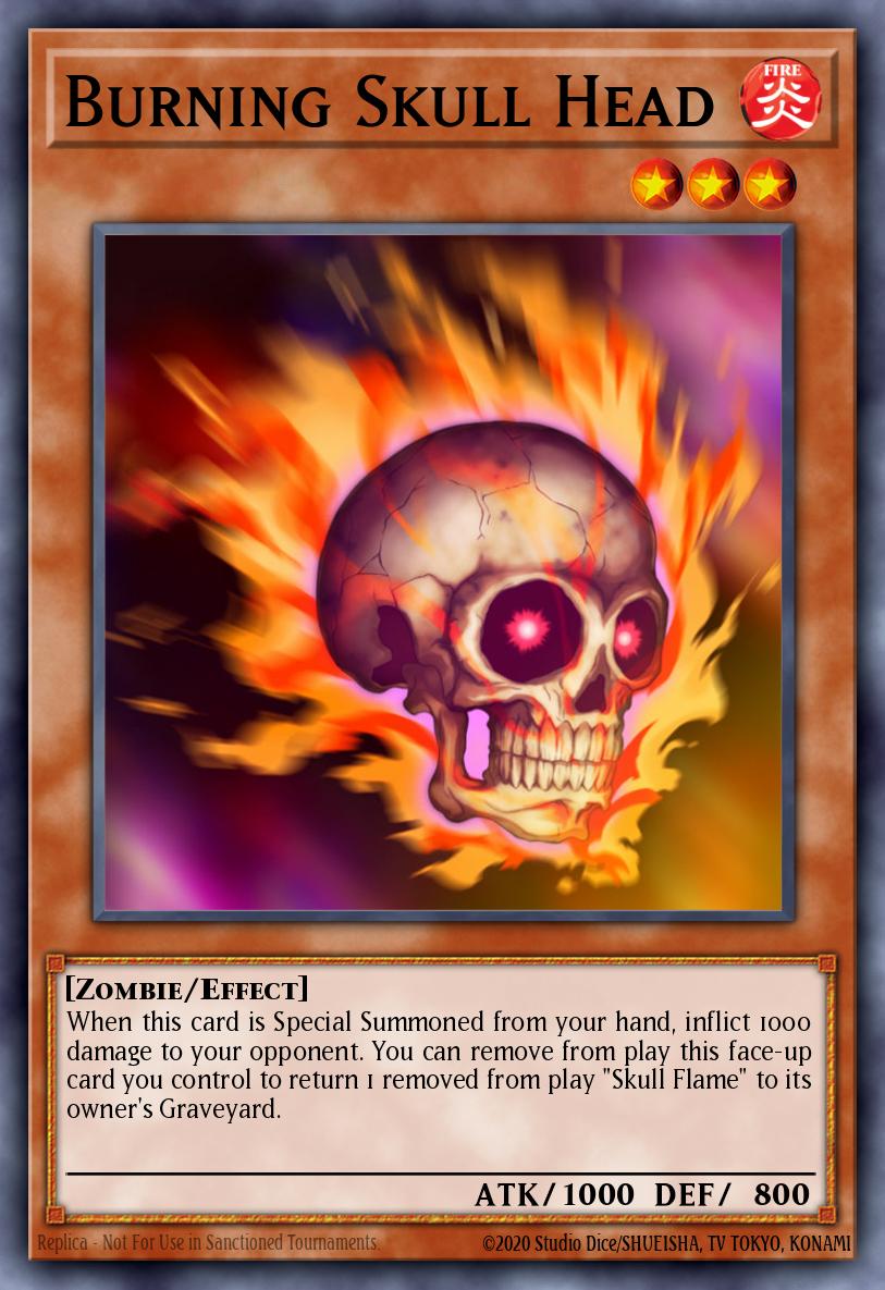 Burning Skull Head, Yu-Gi-Oh! 5D's Wheelie Breakers Promotional Cards · WB01-EN003