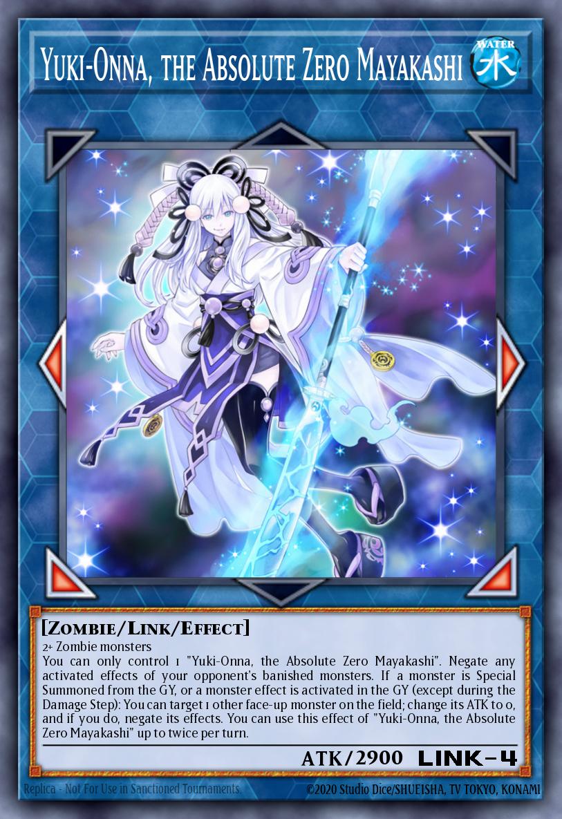 Yuki-Onna, the Absolute Zero Mayakashi, Rarity Collection 5 · RA05-EN057