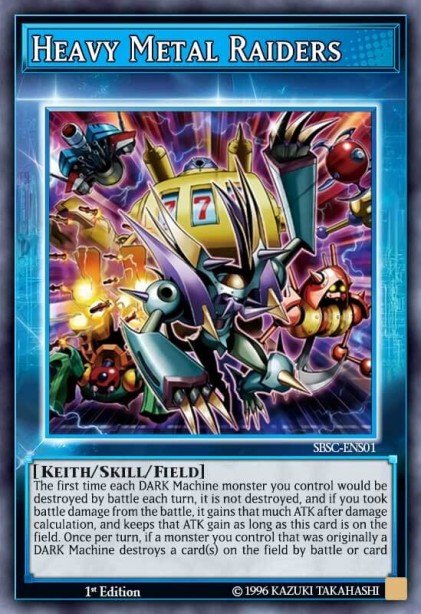 Heavy Metal Raiders (Skill Card), Speed Duel: Scars of Battle · SBSC-ENS01