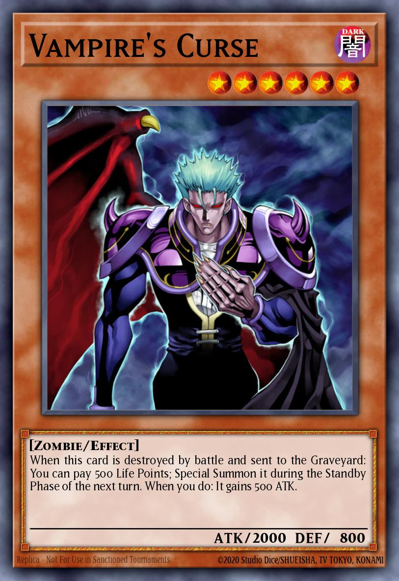 Vampire's Curse, Duelist League 16 participation cards · DL16-EN003