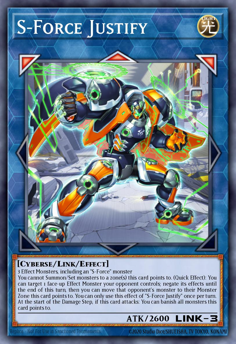 S-Force Justify, Ultimate Tournament Pack 1 · UP01-EN036