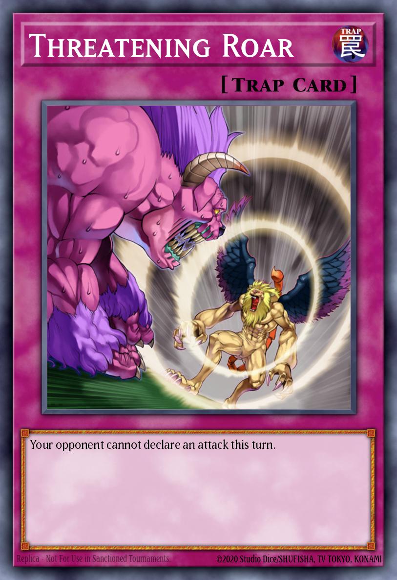 Threatening Roar, Duelist League 2010 participation cards · DL09-EN020