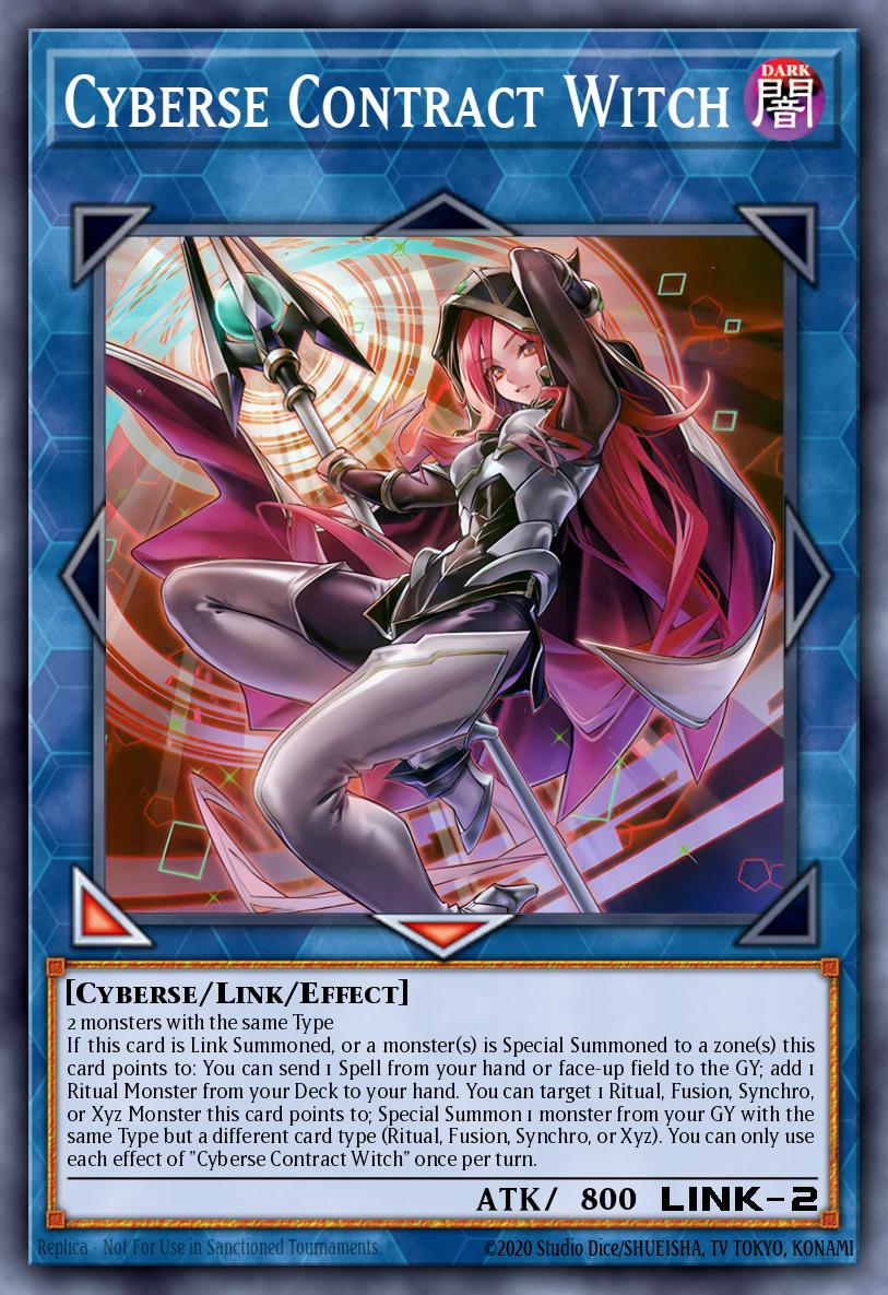 Cyberse Contract Witch, Magnificent Monsters · MAMO-EN018