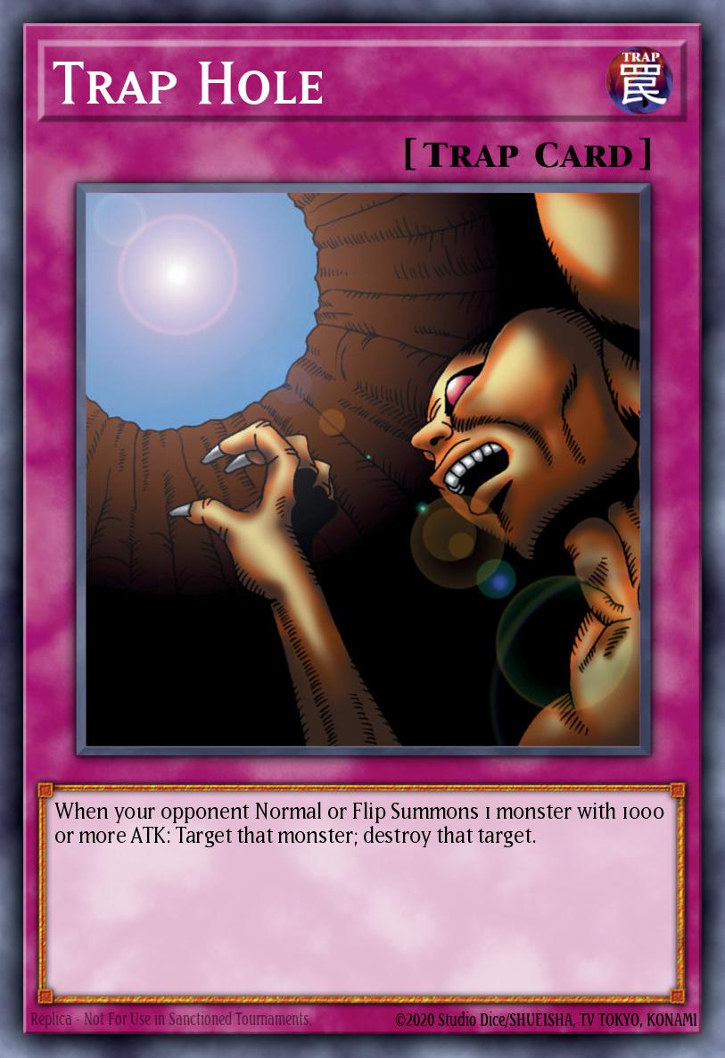 Trap Hole, Duelist League 2010 participation cards · DL09-EN017