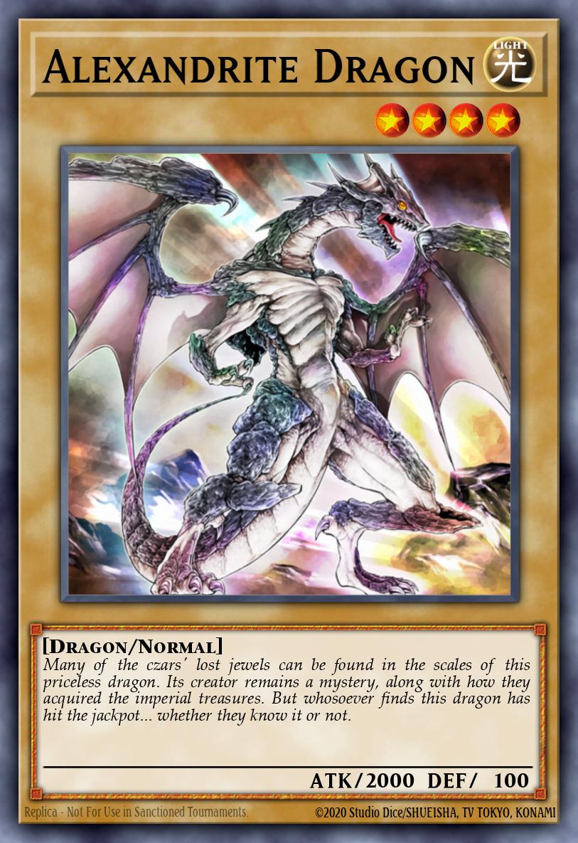 Alexandrite Dragon, 2-Player Starter Deck: Yuya & Declan · YS15-ENF01