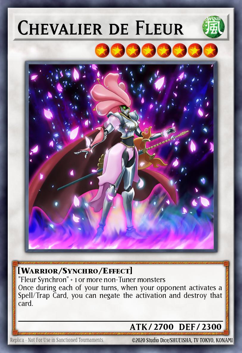 Chevalier de Fleur, Yu-Gi-Oh! 5D's Tag Force 5 promotional cards · TF05-EN002