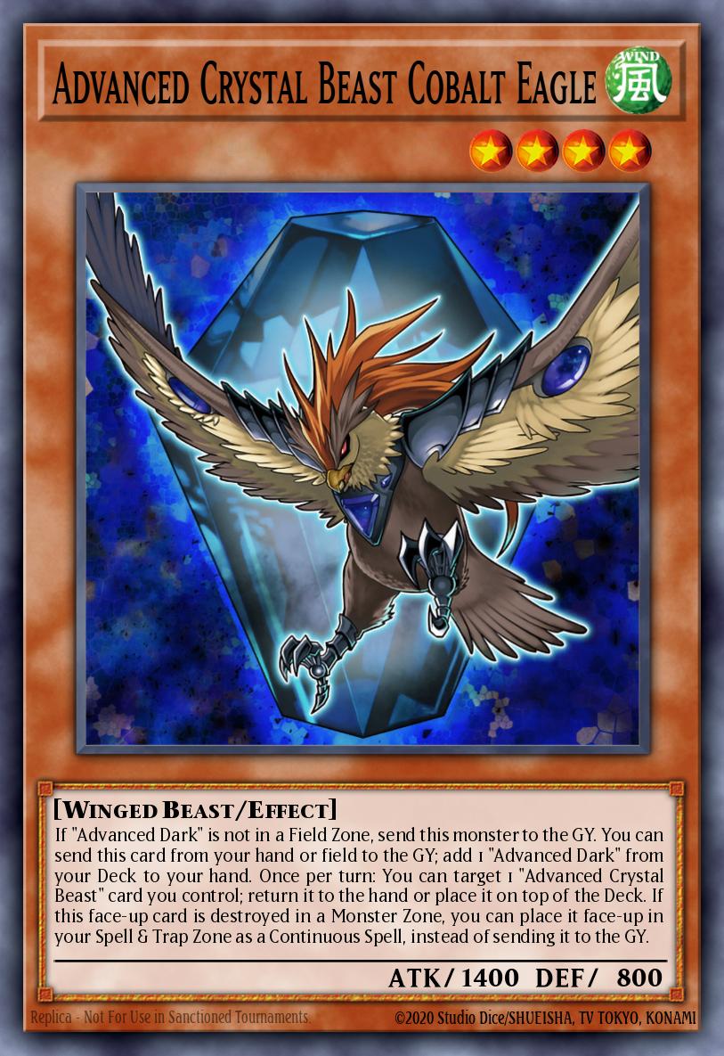 Advanced Crystal Beast Cobalt Eagle, Battles of Legend: Crystal Revenge · BLCR-EN016