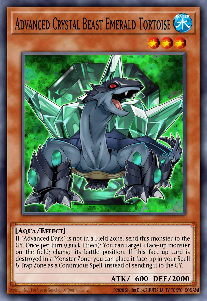 Advanced Crystal Beast Emerald Tortoise, Battles of Legend: Crystal Revenge · BLCR-EN013