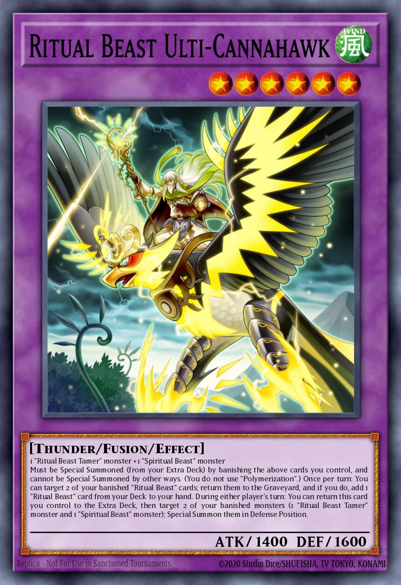 Ritual Beast Ulti-Cannahawk, Battles of Legend: Terminal Revenge · BLTR-EN084