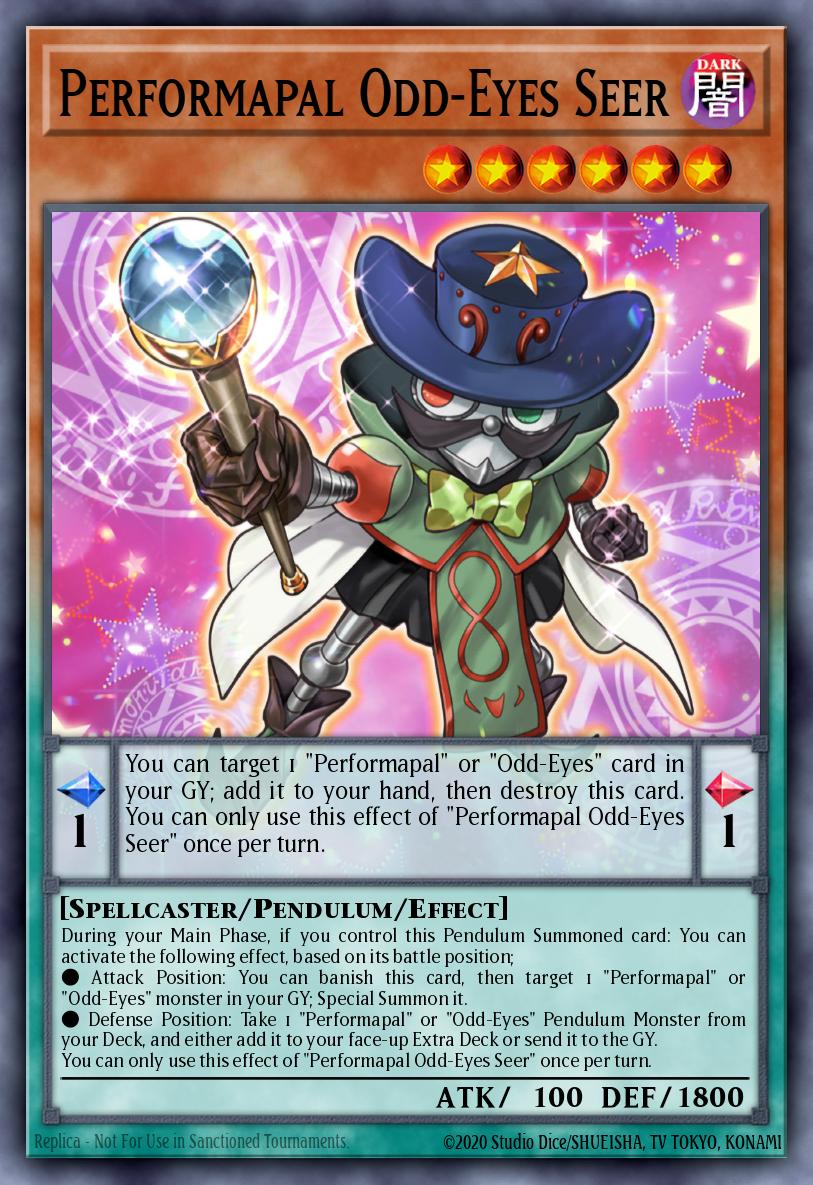 Performapal Odd-Eyes Seer, Legendary Arc-V Decks · LAVD-ENO17