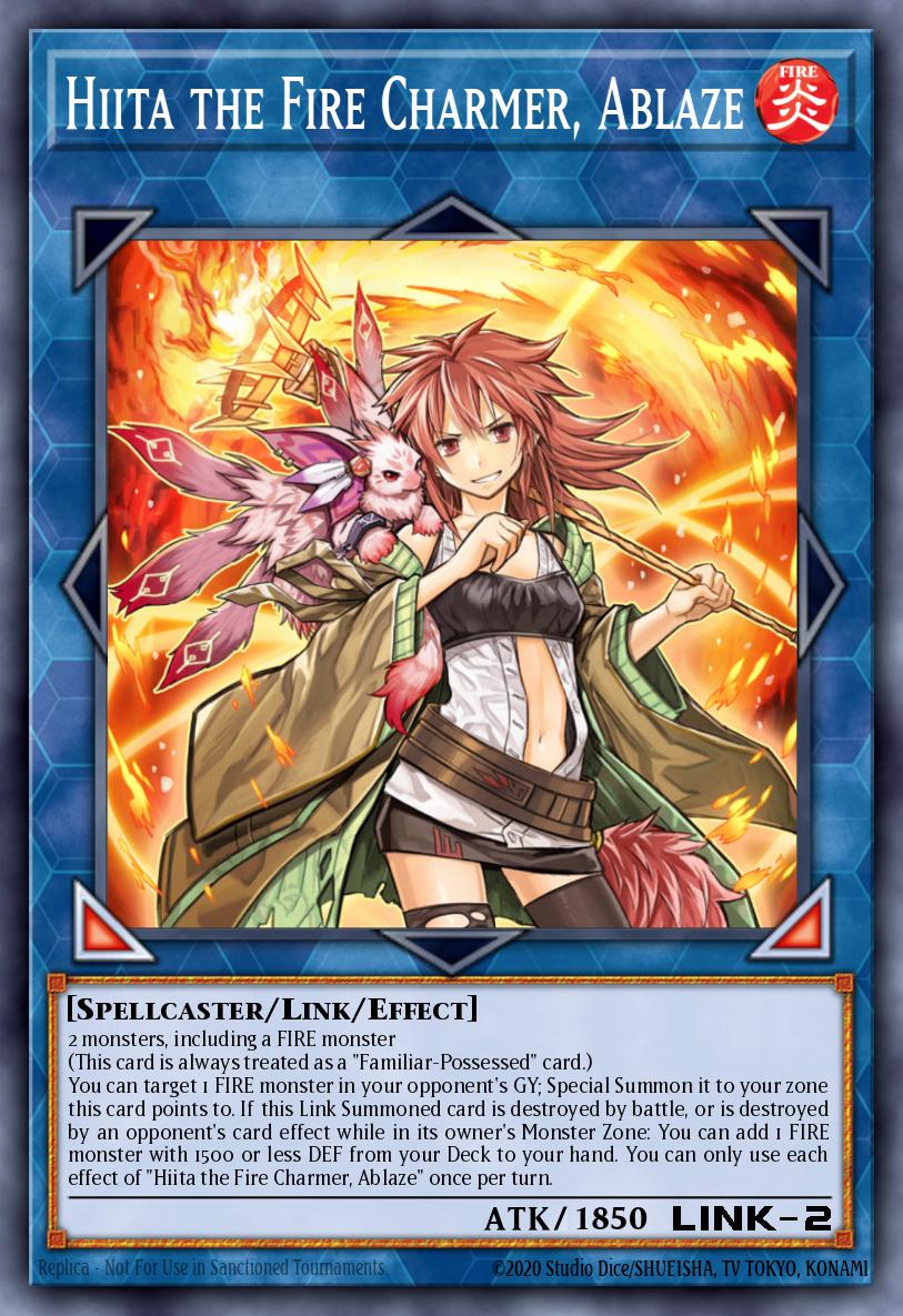 Hiita the Fire Charmer, Ablaze, Quarter Century Stampede · RA04-EN074