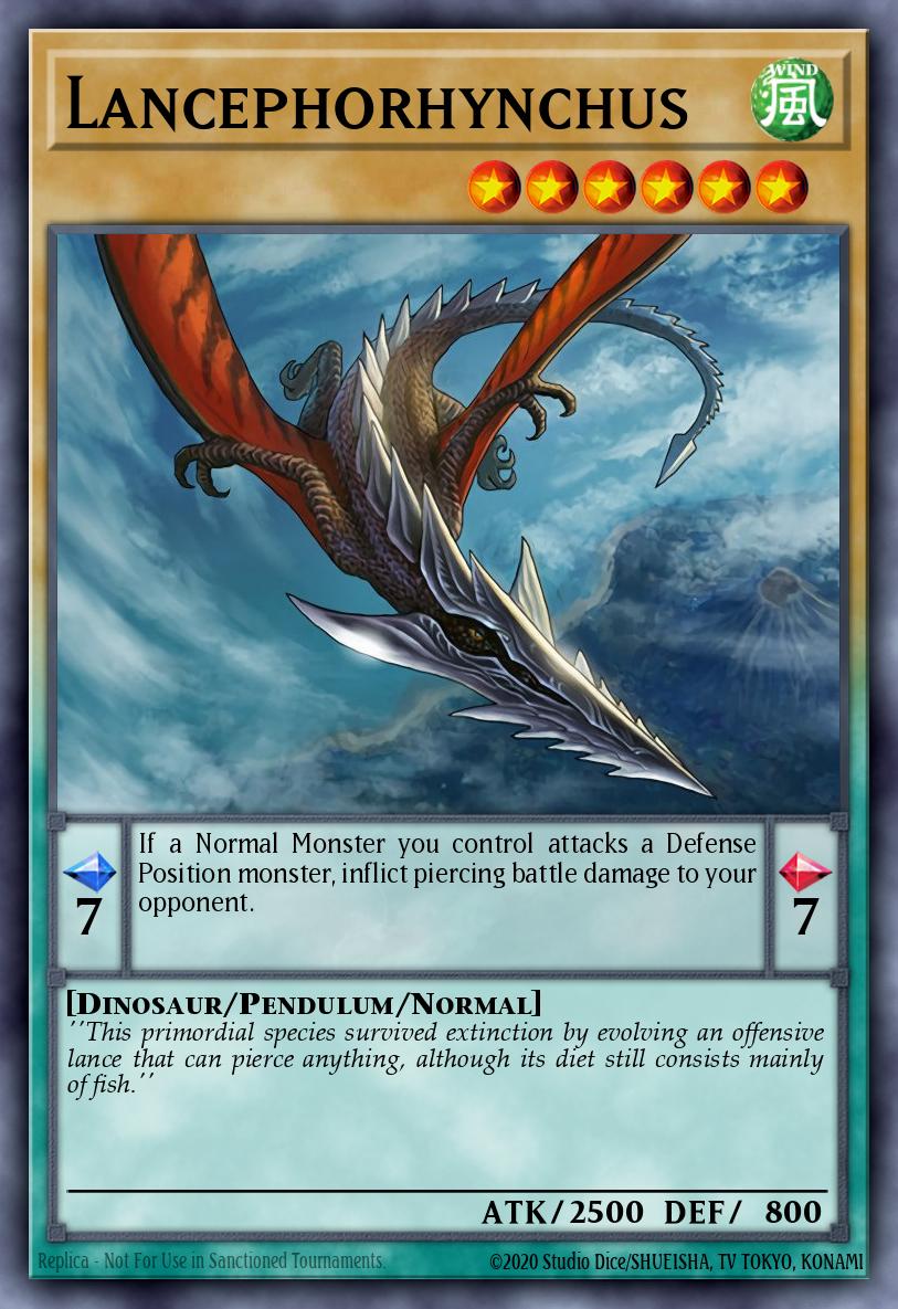 Lancephorhynchus, The New Challengers Sneak Peek Participation Card · NECH-EN000