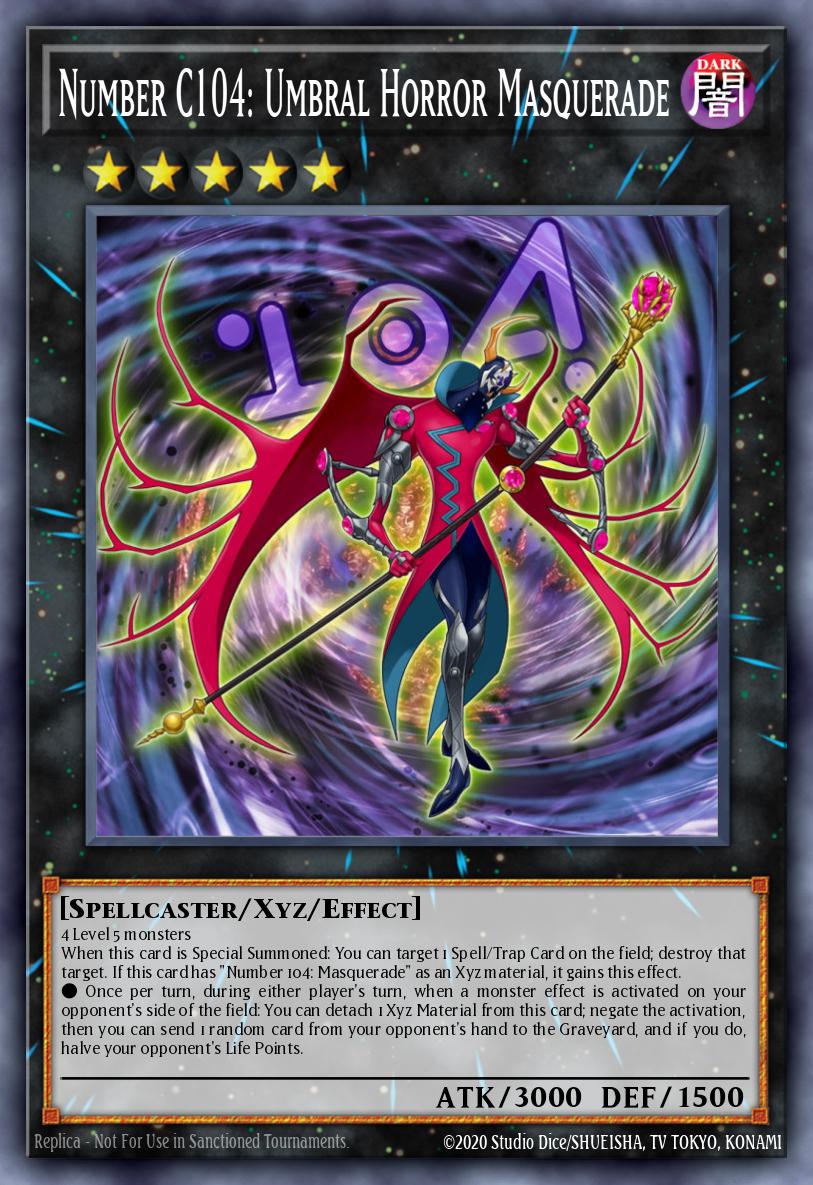 Number C104: Umbral Horror Masquerade, Rarity Collection 5 · RA05-EN046