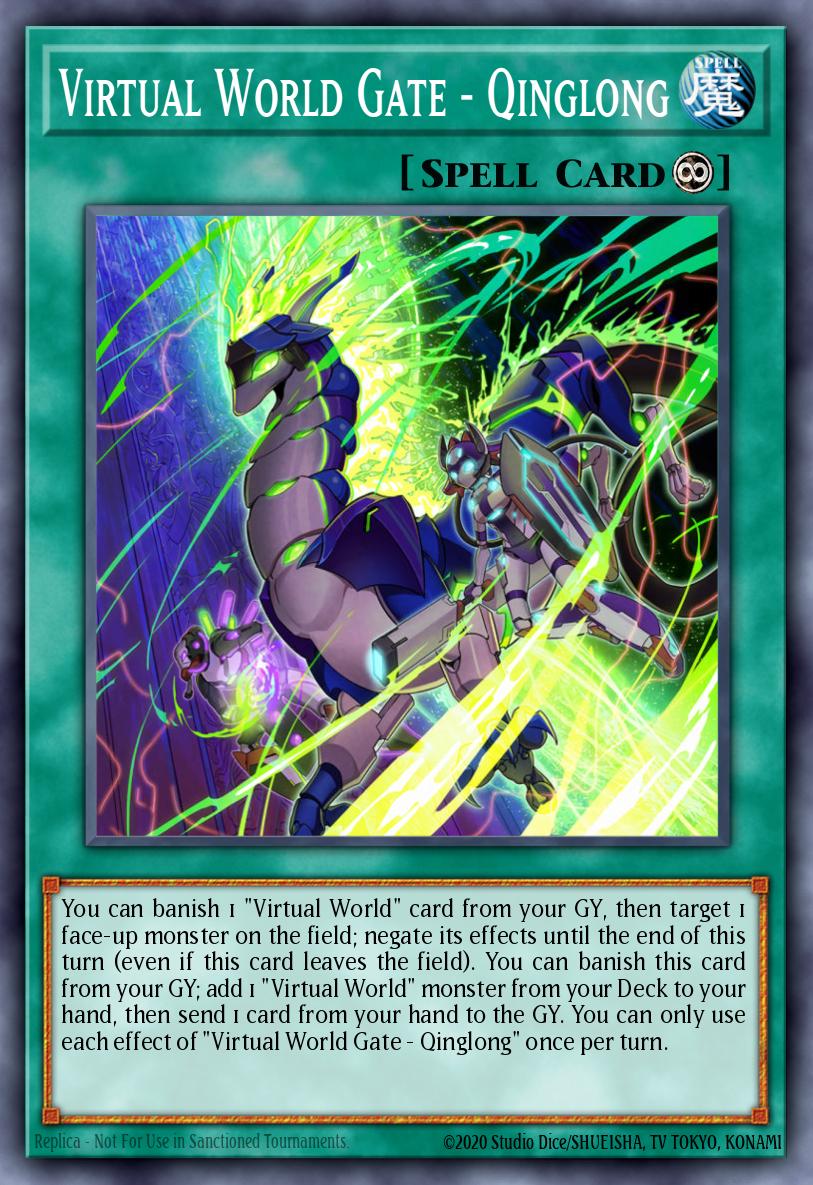 Virtual World Gate - Qinglong, OTS Tournament Pack 16 · OP16-PT011