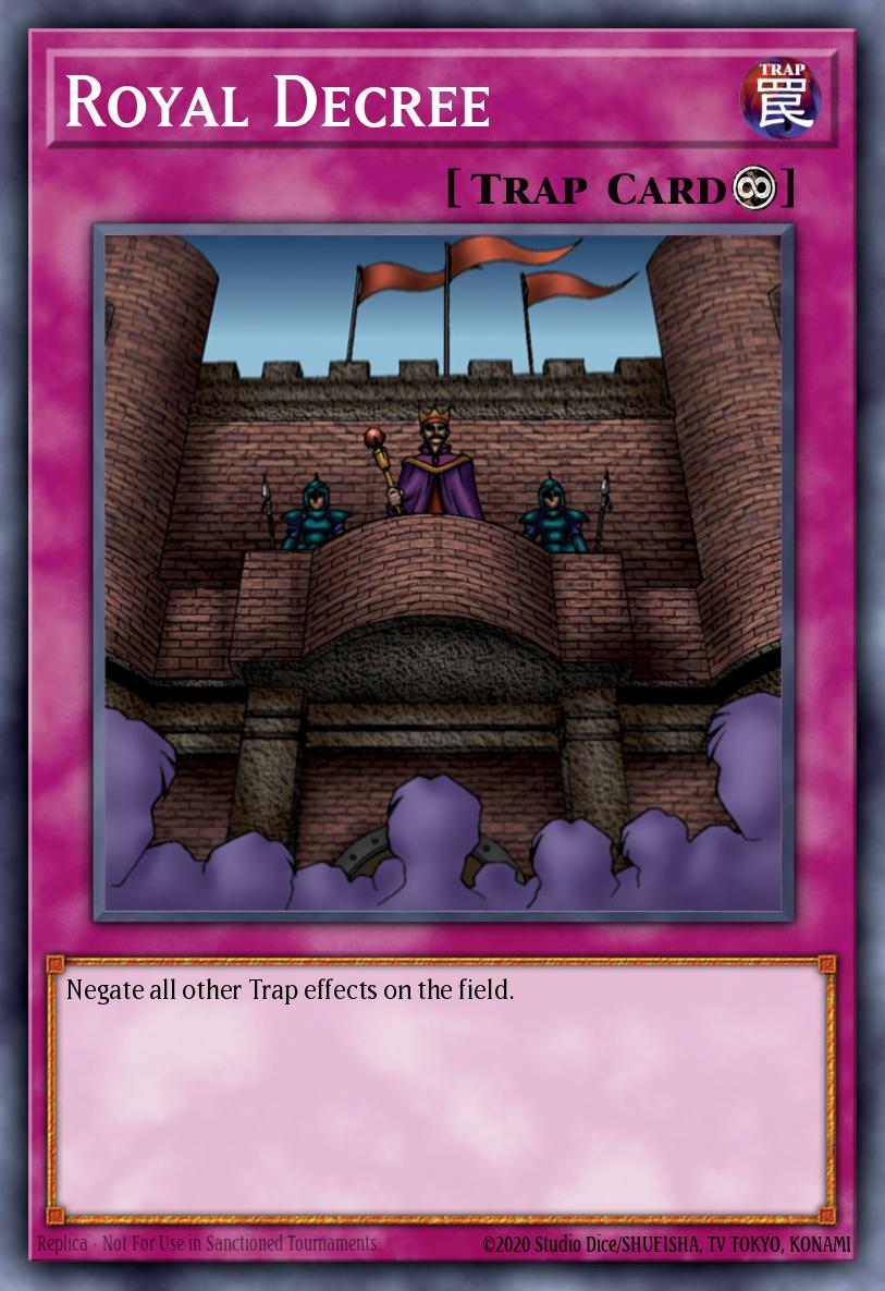 Royal Decree, Hobby League 3 participation card A · HL03-EN006