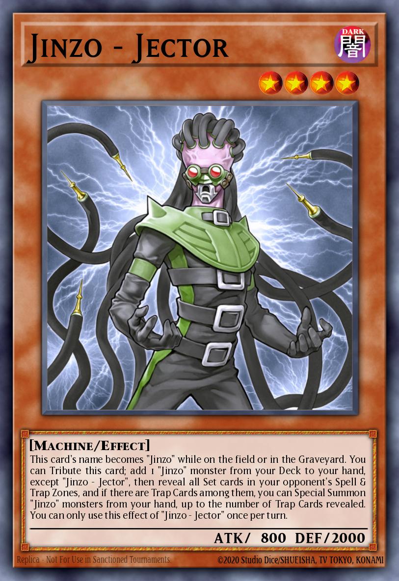 Jinzo - Jector, Secrets of Eternity Sneak Peek Participation Card · SECE-ENS06