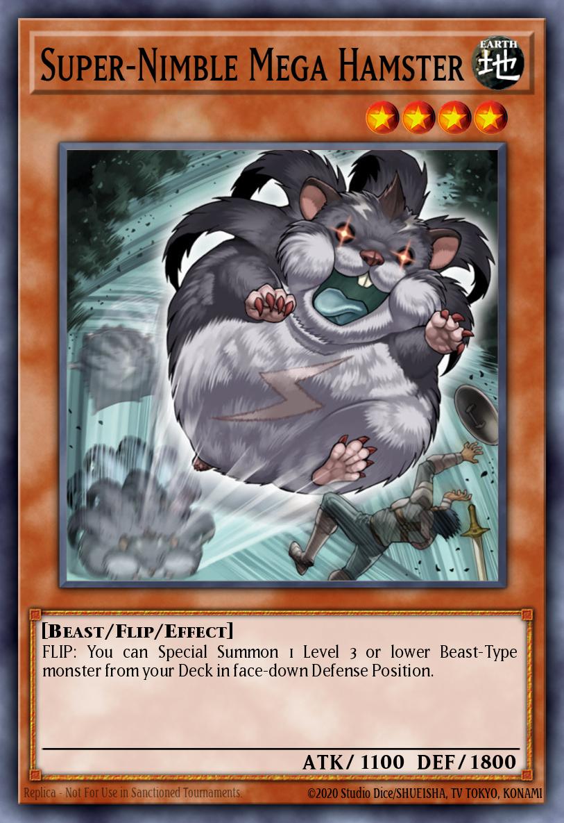 Super-Nimble Mega Hamster, Duelist League 15 participation cards · DL15-EN007