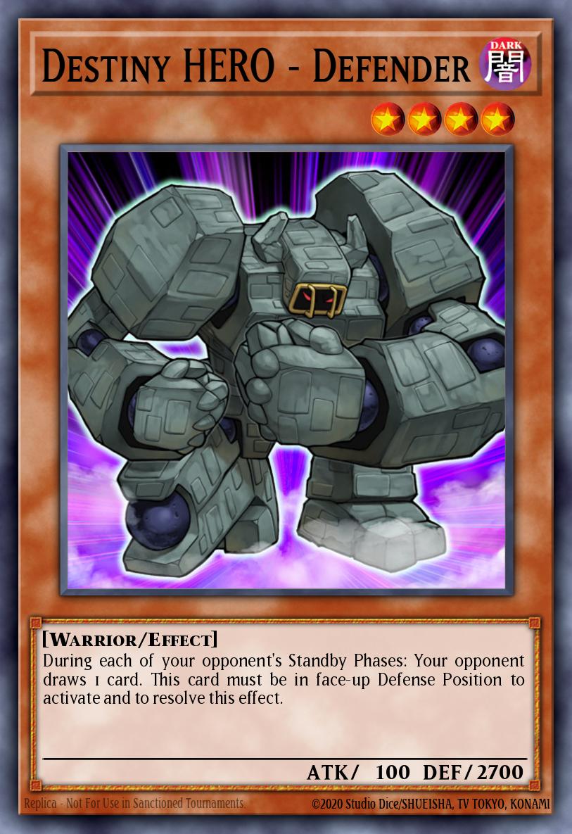 Destiny HERO - Defender, War of the Giants Reinforcements · WGRT-EN019