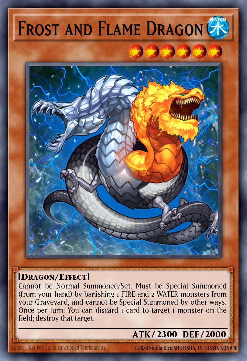 Frost and Flame Dragon, Duelist League 15 participation cards · DL15-EN005