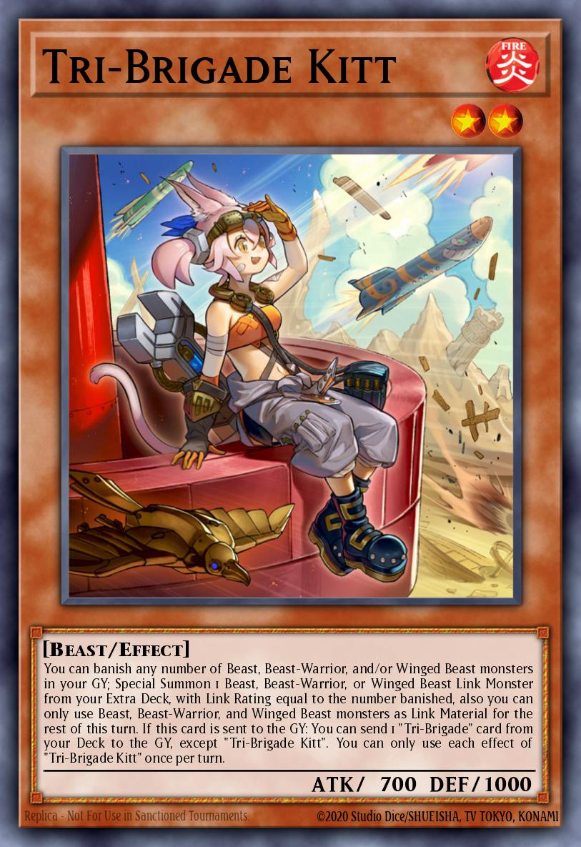 Tri-Brigade Kitt, Rarity Collection 5 · RA05-EN098