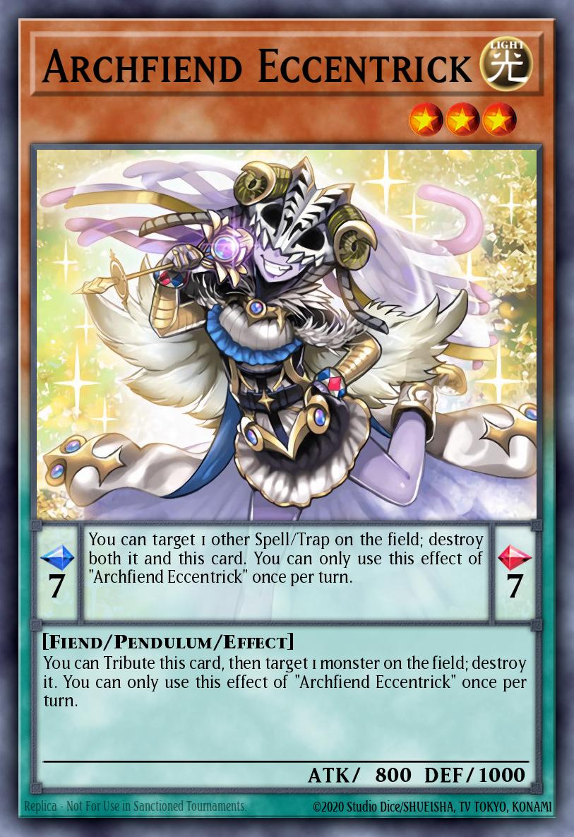 Archfiend Eccentrick, Quarter Century Stampede · RA04-EN017
