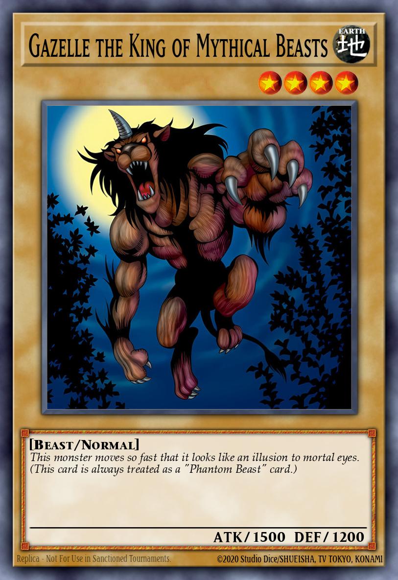 Gazelle the King of Mythical Beasts, Metal Raiders · MRD-EN124