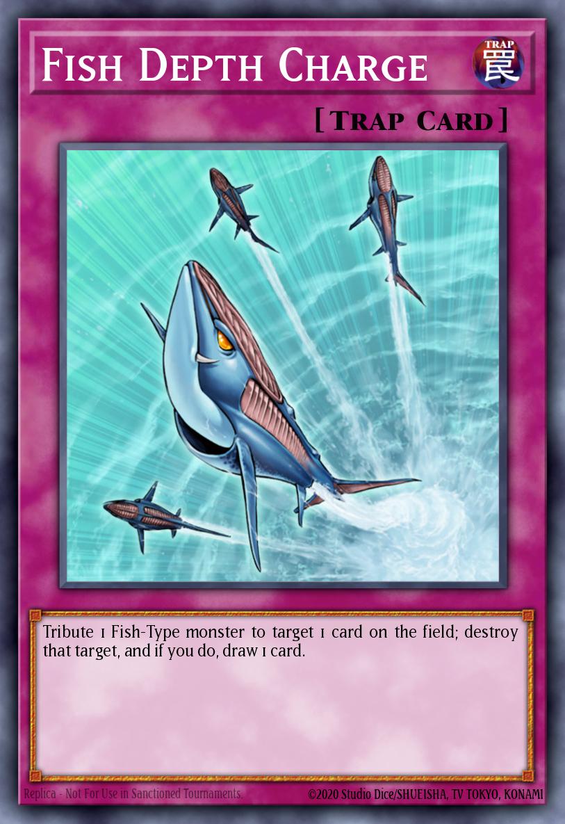 Fish Depth Charge, Duelist League 14 participation cards · DL14-EN018
