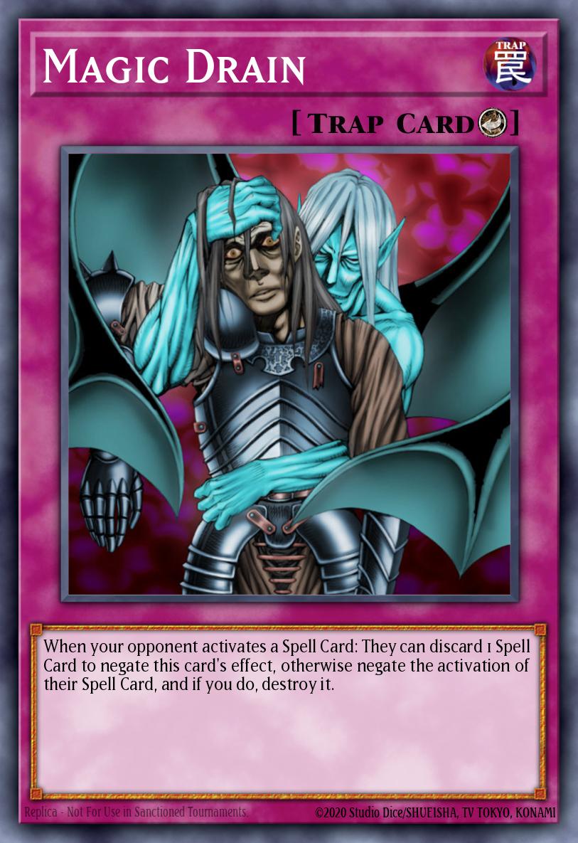 Magic Drain, Duelist League 13 participation cards · DL13-EN020