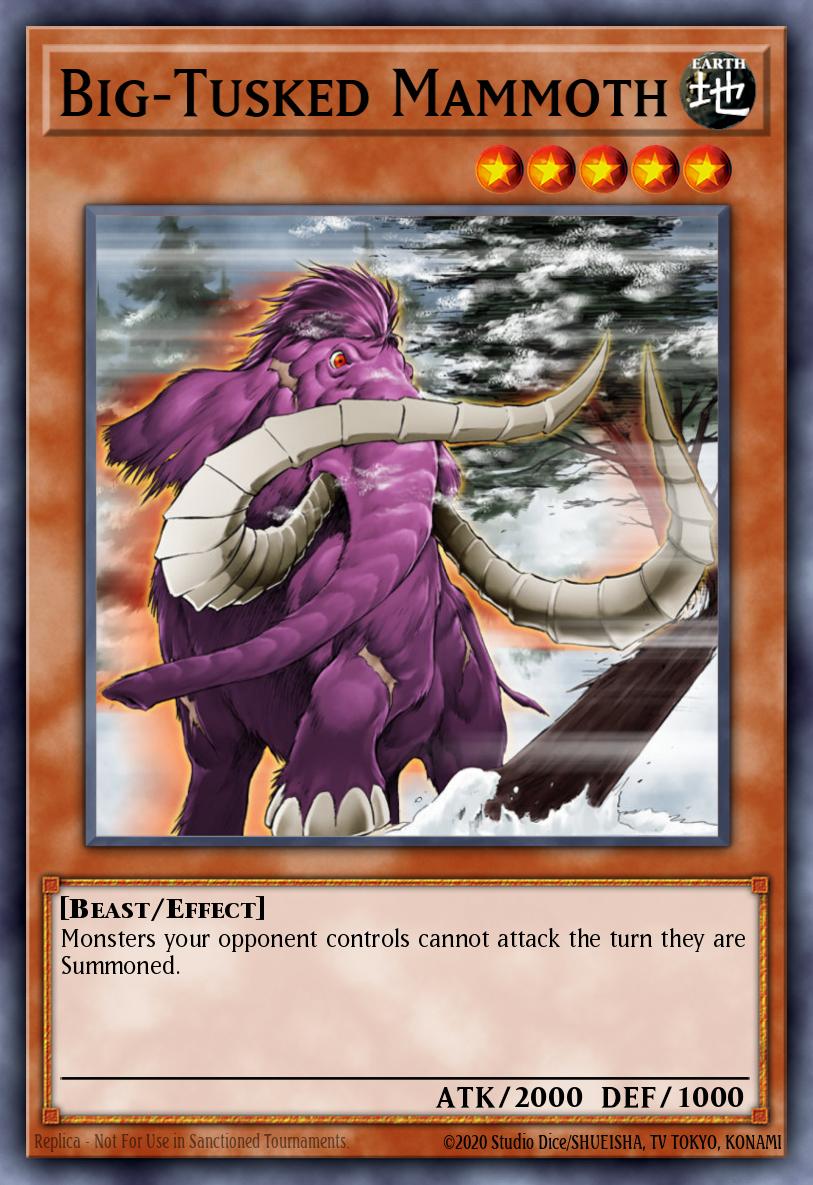Big-Tusked Mammoth, War of the Giants Reinforcements · WGRT-EN013