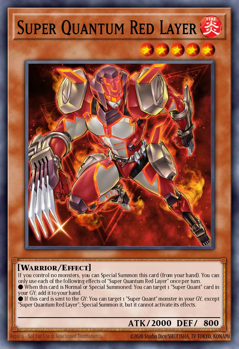 Super Quantum Red Layer, Rarity Collection 5 · RA05-EN008