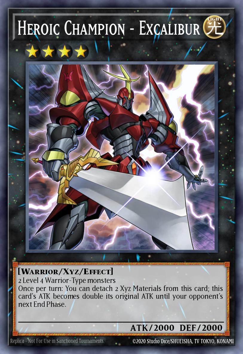 Heroic Champion - Excalibur, OTS Tournament Pack 19 · OP19-PT024