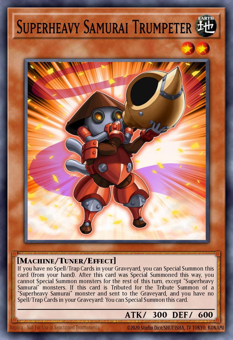 Superheavy Samurai Trumpeter, Secrets of Eternity Sneak Peek Participation Card · SECE-ENS02