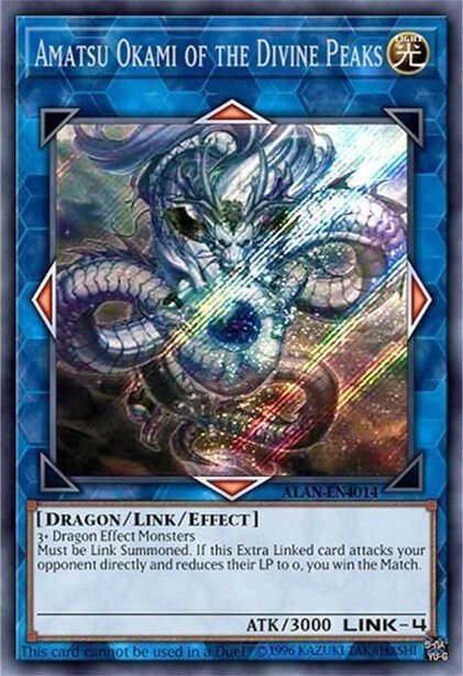 Amatsu-Okami of the Divine Peaks, Yu-Gi-Oh! World Championship 2019 Japanese National Qualifiers prize cards · 2019-EN003