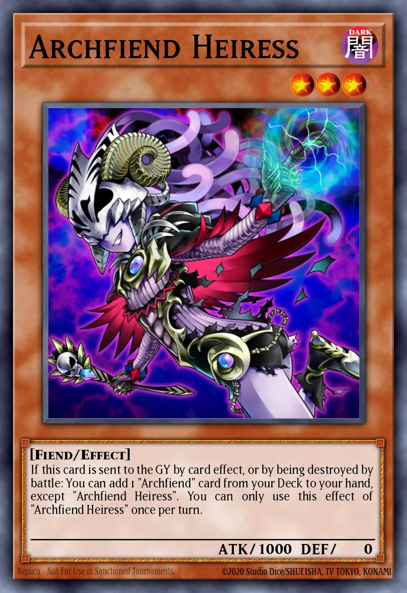 Archfiend Heiress, OTS Tournament Pack 30 · OP30-EN004