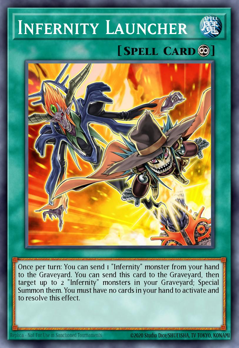 Infernity Launcher, Rarity Collection 5 · RA05-EN139
