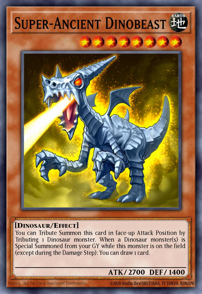 Super-Ancient Dinobeast, Duelist League 17 participation cards · DL17-EN004